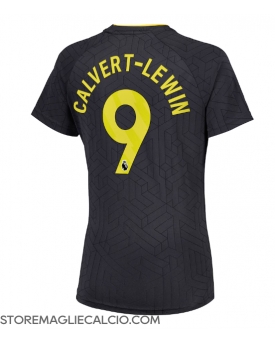 Everton Dominic Calvert-Lewin #9 Maglia Gara Trasferta Repliche 2024-25 Donna